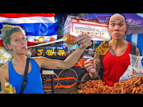 THAILAND Street Food in Hua Hin 🇹🇭 ULTIMATE Thai Night Market Food Tour in Hua Hin!