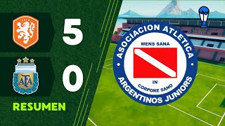 ¡RESUMEN HOLANDA 5-0 ARGENTINA!