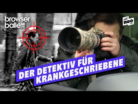 Der Detektiv für Krankgeschriebene