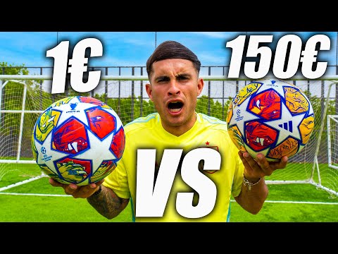 BALÓN DE 150€ VS FAKE DE 1€ - ¿Puedes Encontrar la Diferencia?