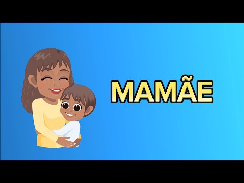 Aprendendo a falar papai, mamãe, vovó, vovô, titia, titio, irmão, irmã, primo e prima| Família