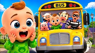 Wheels on the Bus: Animal Adventure 🚌 4K | - BillionSurpriseToys Nursery Rhymes, Kids Songs