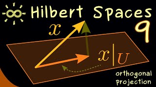 Hilbert Spaces 9 | Projection Theorem [dark version]