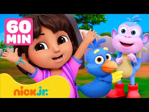 دورا | إنقاذ ومغامرات حيوانات دورا الصغيرة! #3 🐤 60 دقيقة  | نيكلوديون | Nick Jr. Arabia