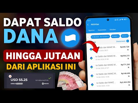 BANJIR SALDO DANA!! Dari Aplikasi Penghasil Uang ini - Cara Dapat Uang Dari Internet