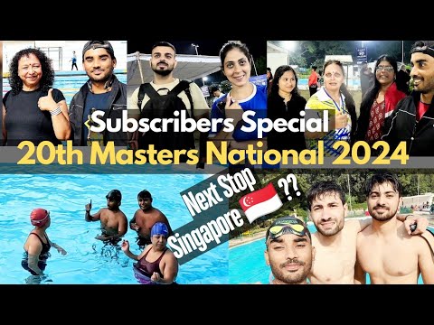 Subscribers Special: 20th Masters National Swimming Competition 2024, Swim Fans Meet-up