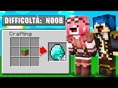 MINECRAFT MA TUTTO È FACILISSIMO! *MODALITÀ NOOB*
