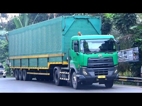 MANTAB !! TRUCK KONTAINER TRUK TRAILER TRONTON GANDENGAN WINGBOX UD QUESTER FUSO ISUZU GIGA HINO 500