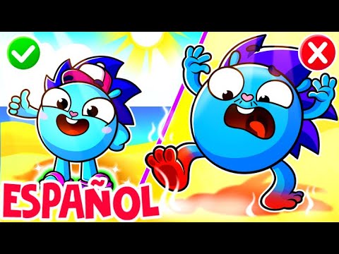 ¡Cuidado, está caliente! Caliente vs Frío | Canciones divertidas para niños 😻🐨🐰🦁 de Baby Zoo