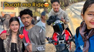 DUCATI MA SARAAA RAAA MAYA SANGA🥰