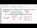 Distance and Midpoint Formulas Challenge