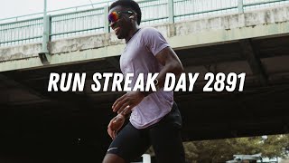 half marathon training has not been fun - run streak day 2891