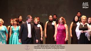 José Manuel León y el Coro de la ACAZ. "Sembrador" de la zarzuela "La Rosa del Azafrán"