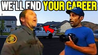 Corrupt Cops Arrested Him For Literally DOING HIS JOB! Apparently Work Is Illegal Now!
