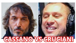 CASSANO CONTRO CRUCIANI CLAMOROSO SCONTRO ‼️