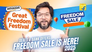 Flipkart Freedom Sale & Amazon Great Freedom Festival Sale 2025 is Here🔥