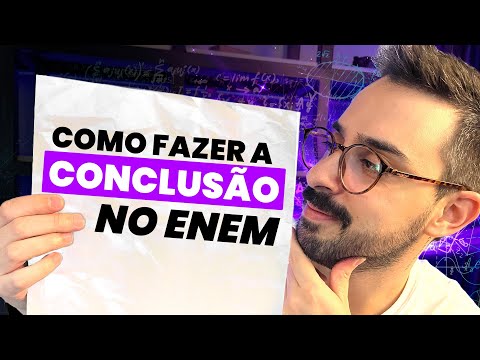 COMO FAZER A CONCLUSÃO NO ENEM