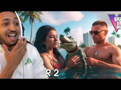 REACTION GTA 6 TRAILER 2 رد فعل GTA 6 تريلر 2 -