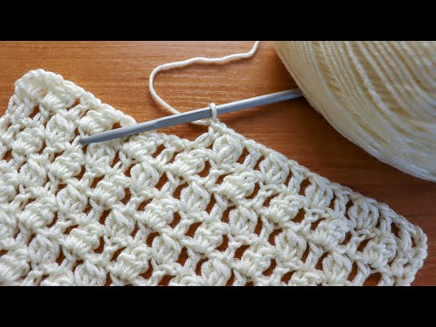 Crochet Scarf Tutorial - Two Row Repeat - Easy Pattern