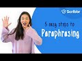 Mastering the Art of Paraphrasing in 5 Steps