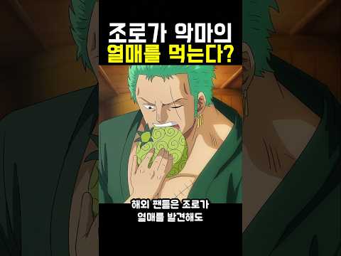 조로가 악마의 열매를 먹는다면?