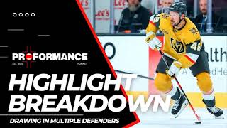 Drawing in Defenders- Tomas Hertl