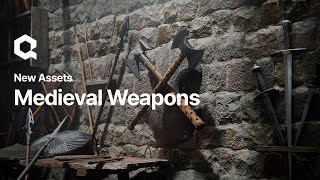 Medieval Weapons | Quixel Megascans | Now on Fab