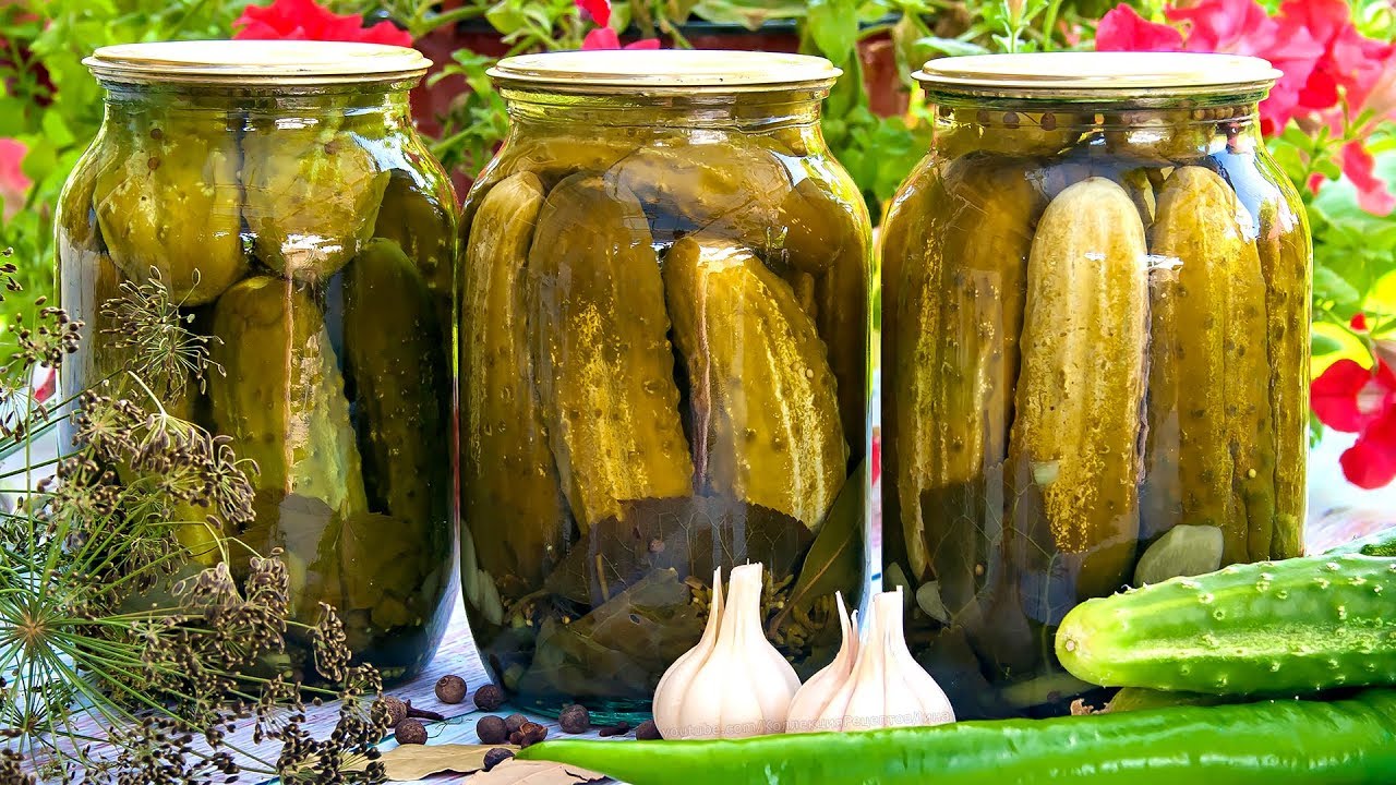 МАРИНОВАННЫЕ ОГУРЦЫ НА ЗИМУ по семейному рецепту Хрустящие!