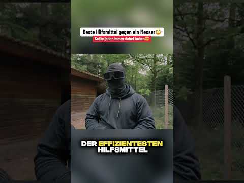 Beste Hilfsmittel gegen ein Messer😳 @EinsatzCoach  | #crazy #fy #fyp #messer #fight #fighter