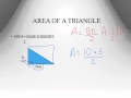 Exploring Area Calculations for Triangles and Parallelograms