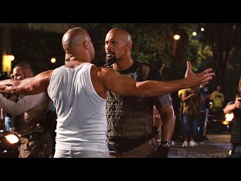 Vin Diesel's Brutal Showdown: An Explosive Fight Scene in Fast Five l Blockbuster Zone #vindiesel