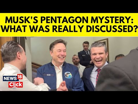 Elon Musk Holds Unprecedented Pentagon Meeting | US Defense Department | Donald Trump | N18G