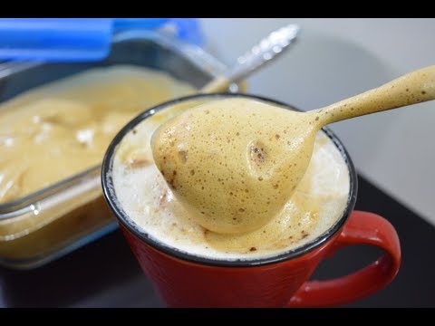 बिना किसी मशीन के घर पर रेस्टोरेंट जैसी कॉफ़ी (ज्यादा झाग वाली)  Restaurant style Cappuccino Coffee