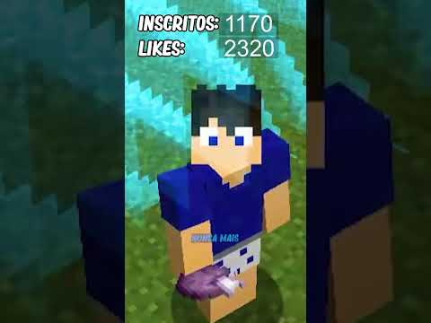 VOCÊ CONTROLA A BARREIRA NO MINECRAFT! #shorts