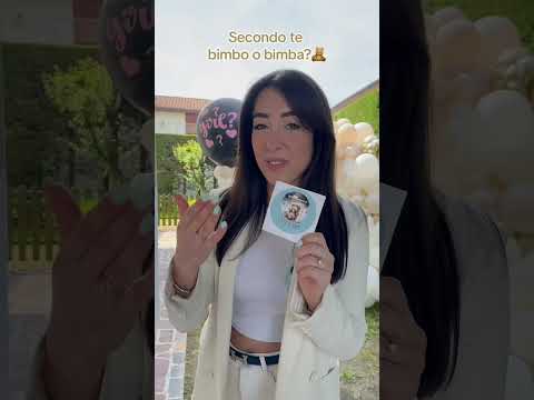 SARÀ BIMBO O BIMBA?