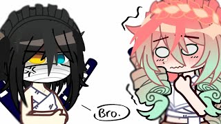 Obanai and Mitsuri rates the Kamaboko Trio's outfit!! || Gacha Club || Demon Slayer ||