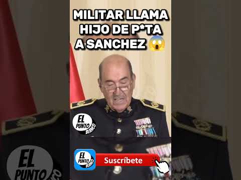 MILITAR LLAMA HIJO DE P*TA A SANCHEZ DELANTE DE AYUSO #shorts #ayuso #pedrosanchez #vox #abascal