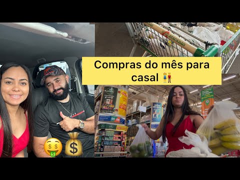COMPRAS DO MÊS para CASAL 👫