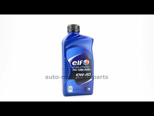 Моторное масло ELF Evolution 700 Turbo Diesel 10W-40, 1 литр, видео - интернет-магазин Auto-Mechanic