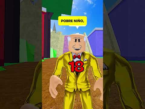 DINERO ILIMITADO O PALABRAS ILIMITADAS EN BLOX FRUITS RICO VS POBRE 🎲 #shorts