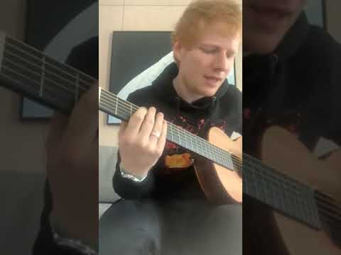 Ed Sheeran - Shivers (Acoustic version) 21.09.21