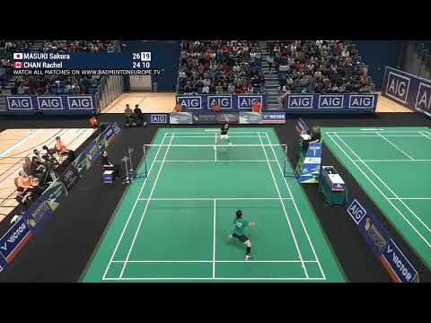 Match point - Sakura Masuki vs Rachel Chan - WS, Final - Irish Open 2024