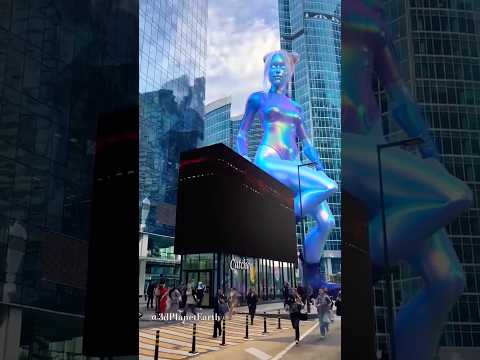 Amazing 3D Led Screen 😱 #shorts #3d