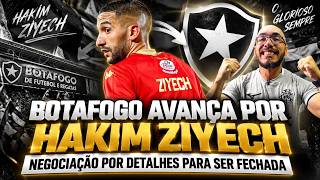 🚨BOTAFOGO AVANÇA NAS ÚLTIMAS HORAS POR ZIYECH E FICA MUITO PERTO DE FECHAR COM CRAQUE MARROQUINO