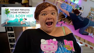 Trying Gro with Jo PREGNANCY Workouts at 5 Months!! 😳