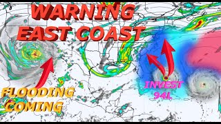 High Alert East Coast! Invest 94L Heads West!