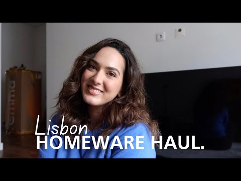 Lisbon Homeware Haul! Emma, Area Store, H&M home, Primark Home etc.