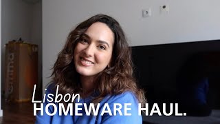 Lisbon Homeware Haul! Emma, Area Store, H&M home, Primark Home etc.