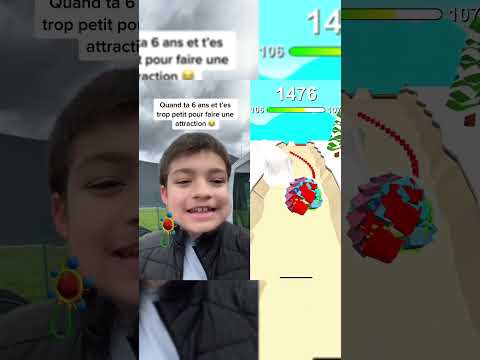 #pov : Quand t’es trop petit pour faire une attraction 😂 #funny #viralvideo #comedy #funnyvideo
