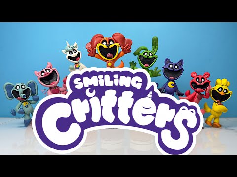 Как сделать УЛЫБАЮЩИХСЯ ЗВЕРЯТ (Smiling Critters) из полимерной глины ★ POPPY PLAYTIME CHAPTER 3